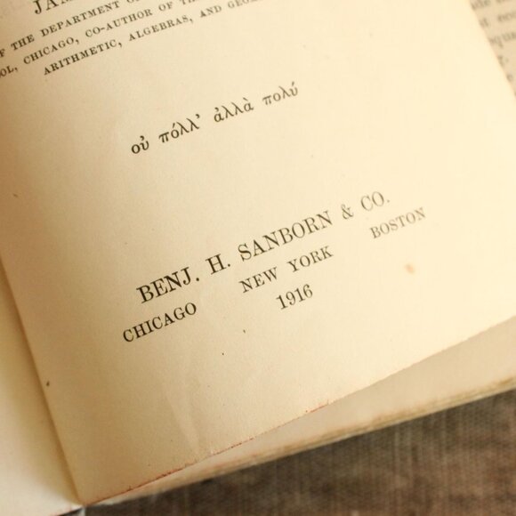 Vintage 1910s Book, "The Stone-Millis Arithmetic, Intermediate", by Stone Millis - Picture 9 of 15